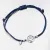 Náramek stříbro 925 provázkový strom života BST-14374-Blue