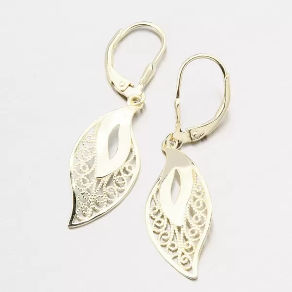 Dámské náušnice stříbro 925 visací Filigrán PKL-2269