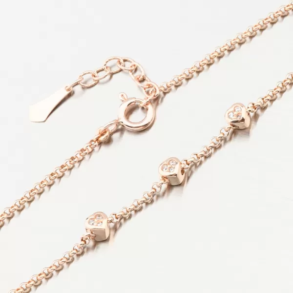 Dámský náramek srdíčky DZF5740-CV-ZIR