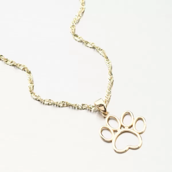 Zlatý přívěsek ťapka 13R-416