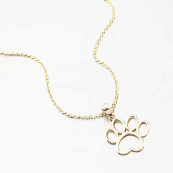 Zlatý přívěsek ťapka 13R-416