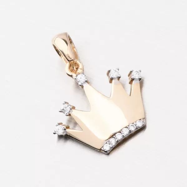 Zlatá korunka se zirkony 43-22390