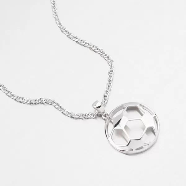 Přívěsek stříbro 925 fotbalový míč PKL-3167