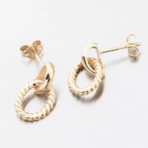 Náušnice pecky 52GZZ-5028-ZL