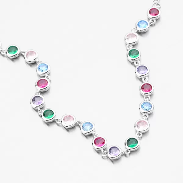 Dámský náramek stříbro 925 zirkon barevnými PKL-4037 PKL-4034