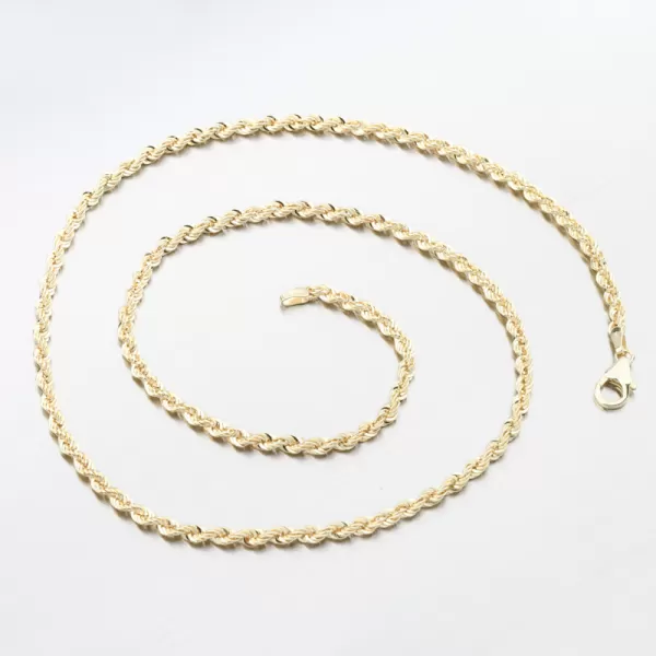 Řetízek žluté zlato 585 valis 15R-054