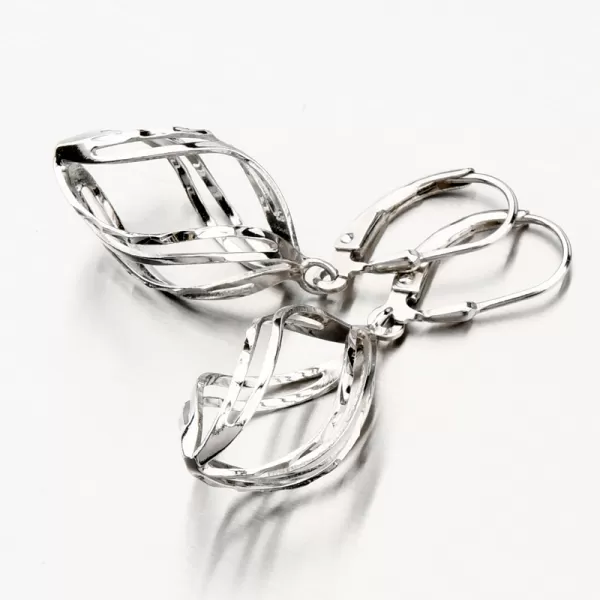 Visací stříbrné náušnice PKL-2139