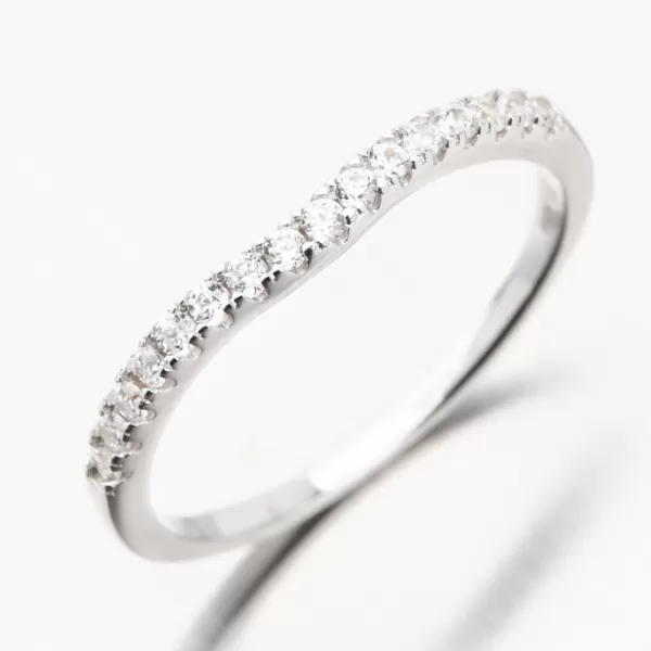 Dva stříbrné prsteny se zirkony GST-11514