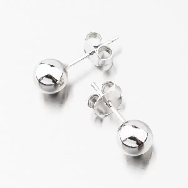 Stříbrné náušnice pecky UPST-12215-6