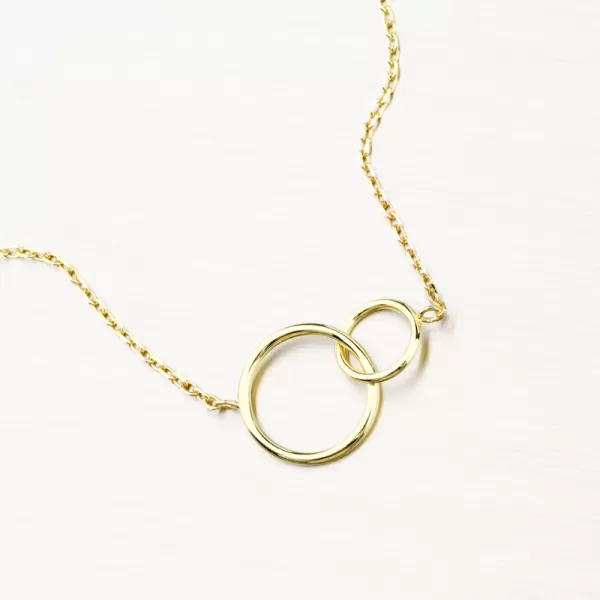 Dámský náhrdelník stříbro 925 pozlacený PKL-5016