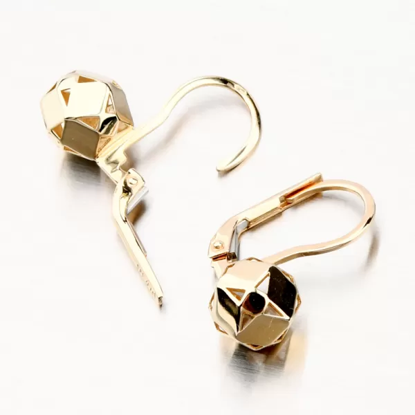 Dámské náušnice žluté zlato 585 143P-122100