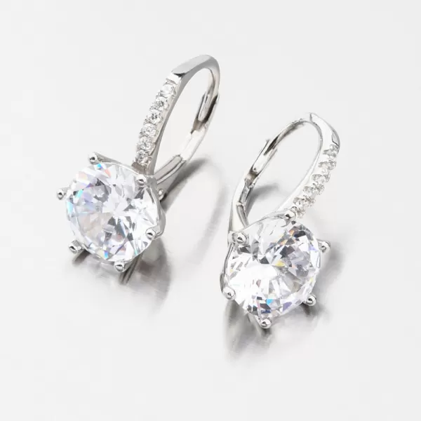 Stříbrné náušnice se zirkony