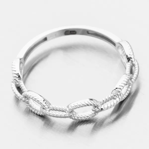 Prsten z bílého zlata 51GZZ-5029-B