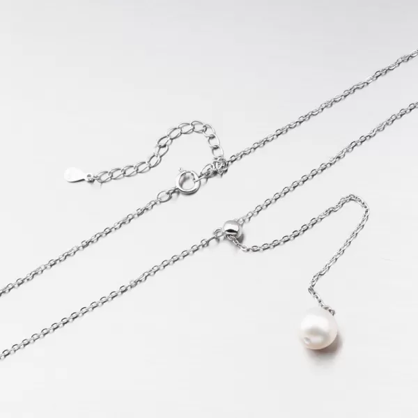 Dámský náhrdelník stříbro 925 perla SST-151469/47P
