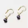 Zlaté náušnice s perlou 52GZ-3032-ZL-VS-Black