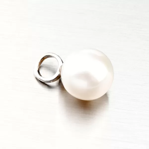 Dámský přívěsek bílé zlato 585 perly 53GZ-3029B