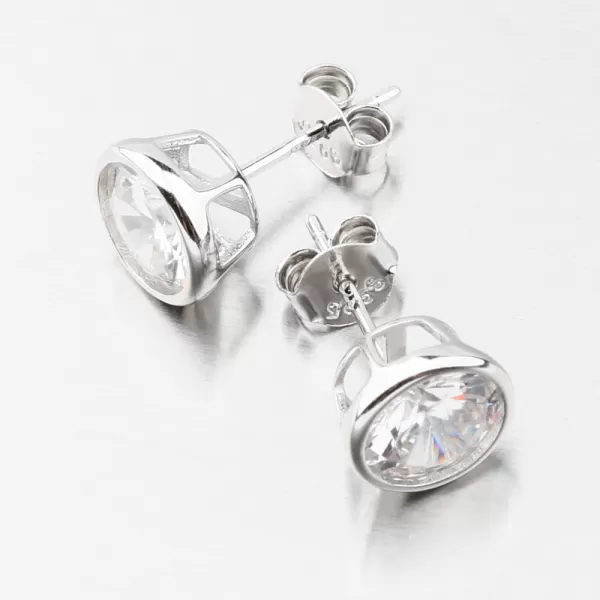 Dámské náušnice stříbro 925 zirkon UPST-122448