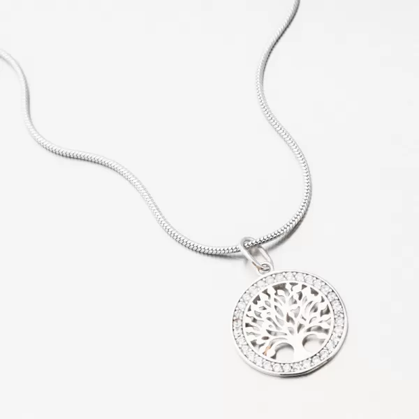 Přívěsek z bílého zlata strom života 53GZZ-5031-B