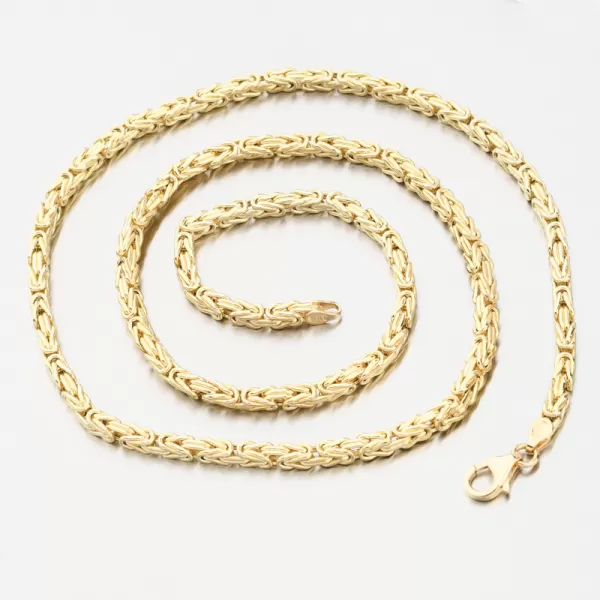 Zlatý řetízek Královská vazba 15R-046