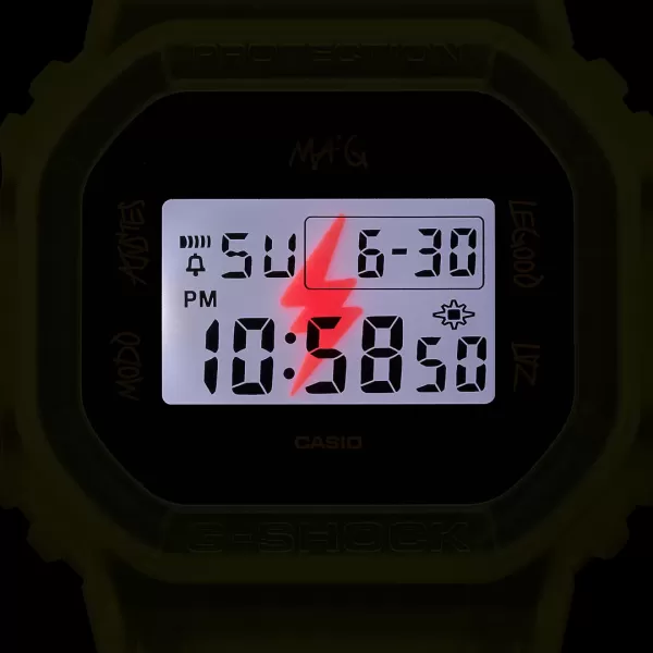 Casio G-Shock Original DWE-5600JB-1A9ER J. Balvin Collaboration (+náhradní řemínek a luneta)