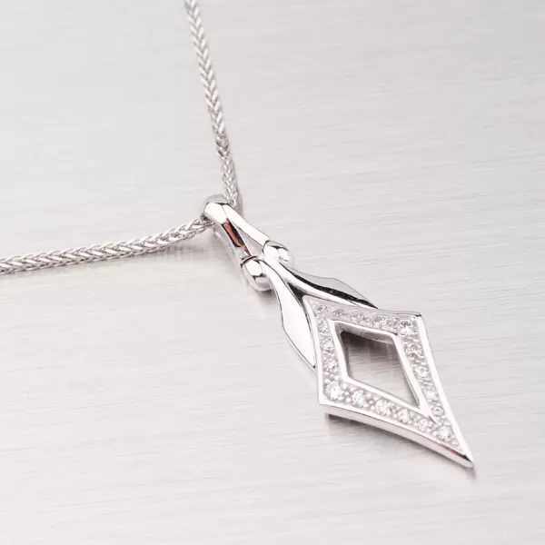 Náušnice z bílého zlata GZ2142B