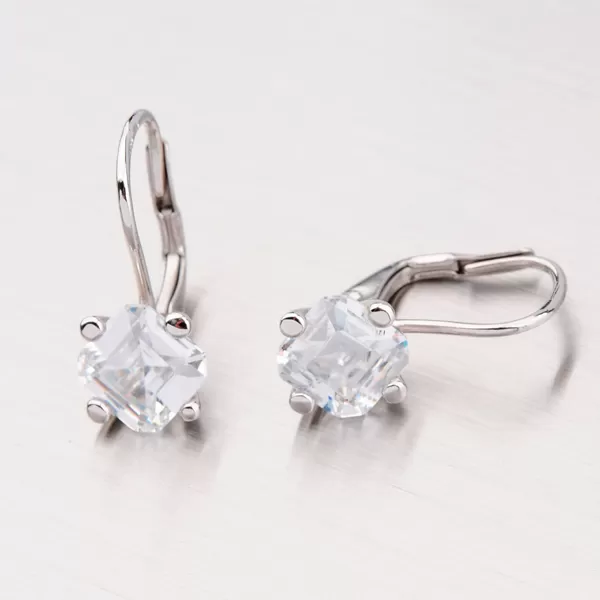 Náušnice zlaté se zirkony GZ2300B