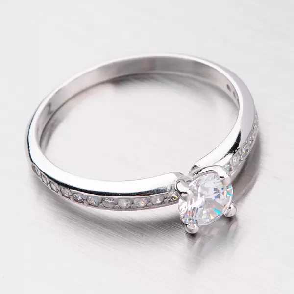 Dámský prsten se zirkony GZ2354B