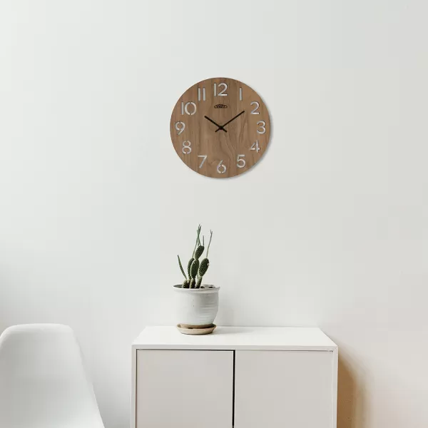 Nástěnné hodiny PRIM Authentic Veneer - C E07P.4242.54