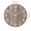 Nástěnné hodiny PRIM Genuine Veneer - C E07P.4245.5400