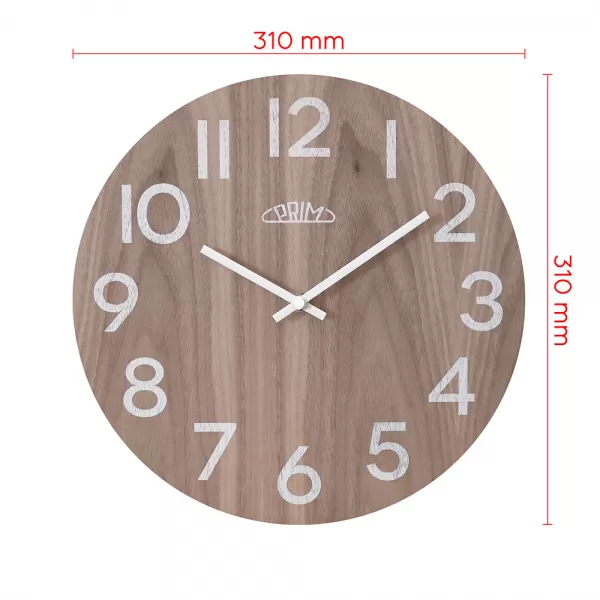 Nástěnné hodiny PRIM Genuine Veneer - C E07P.4245.5400