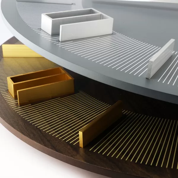 Nástěnné hodiny PRIM Timber Unique II E01P.4082.92