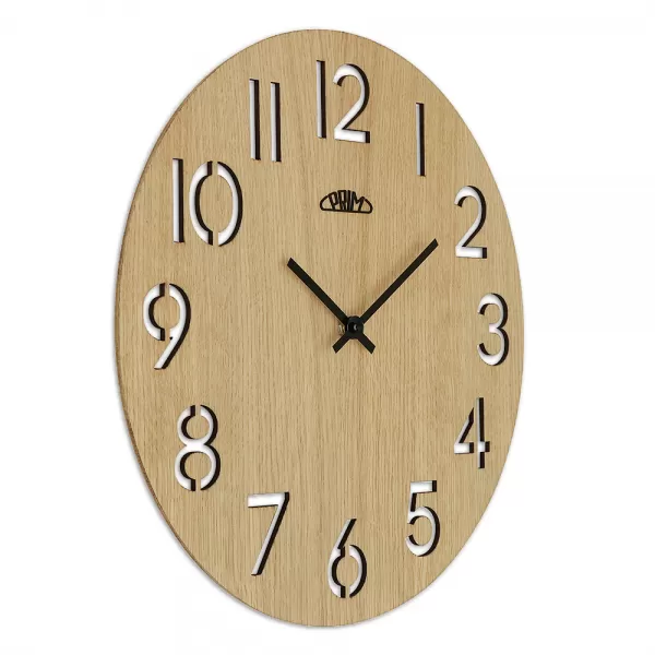 Nástěnné hodiny PRIM Authentic Veneer - B E07P.4242.51