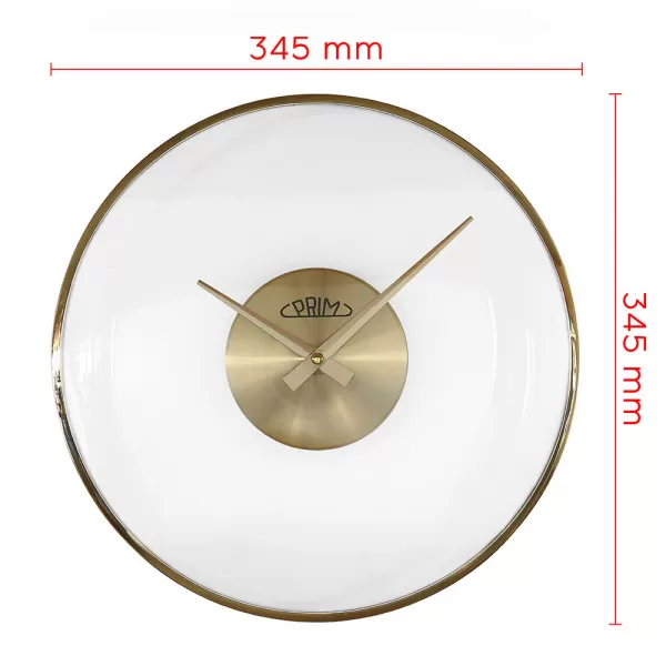 Nástěnné hodiny PRIM Pellucid Lens E01P.4159.80
