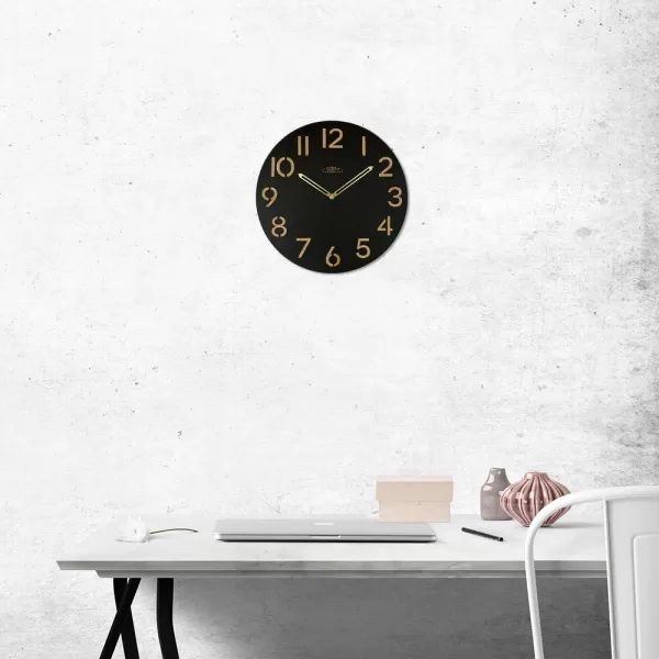 Nástěnné hodiny PRIM Combined Veneer E07P.4246.9051