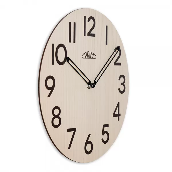 Nástěnné hodiny PRIM Genuine Veneer - A E07P.4245.5350