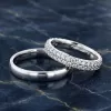 Snubní prsteny bílé zlato 585 SP-61060