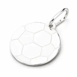 Přívěsek stříbro 925 fotbalový míč PAMŠ-130036-Ag