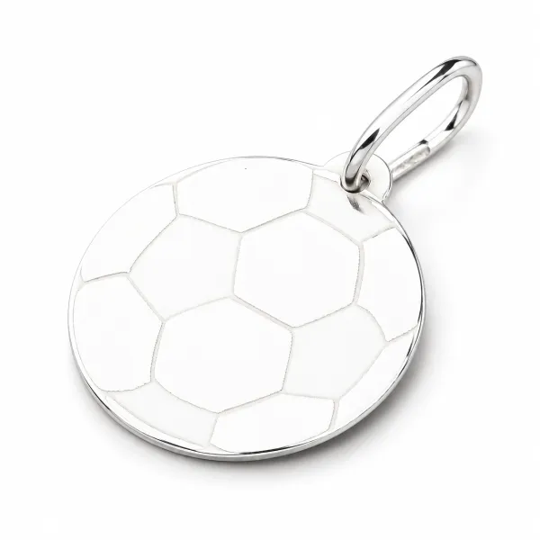 Přívěsek stříbro 925 fotbalový míč PAMŠ-130036-Ag