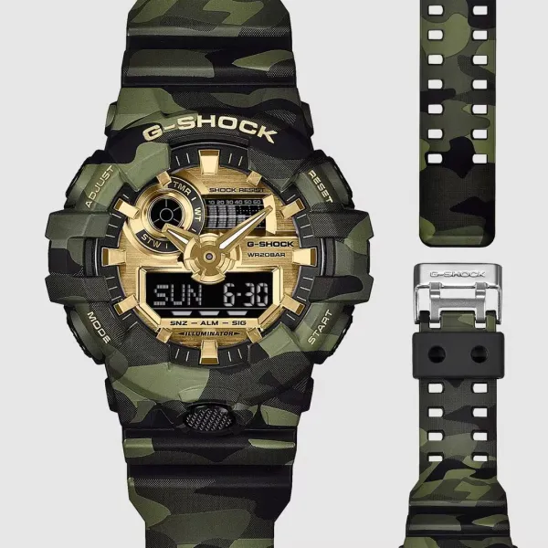 Casio G-Shock GA-700CMG-3AER Bold Camo Series