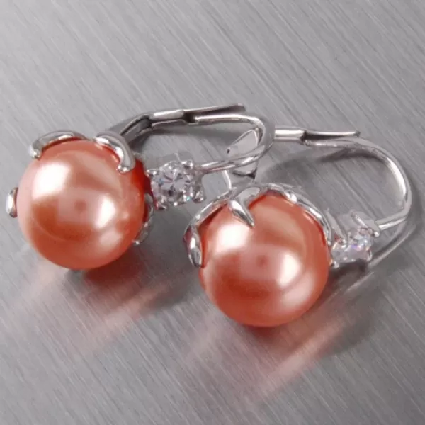 Dámský prsten stříbro 925 perly a zirkony 6T1190L