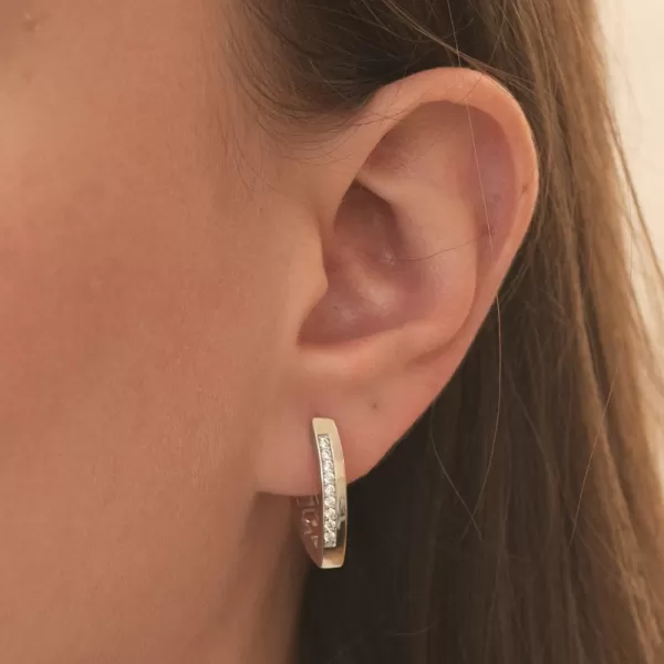 Dámské náušnice stříbro 925 zirkon PKL-2262