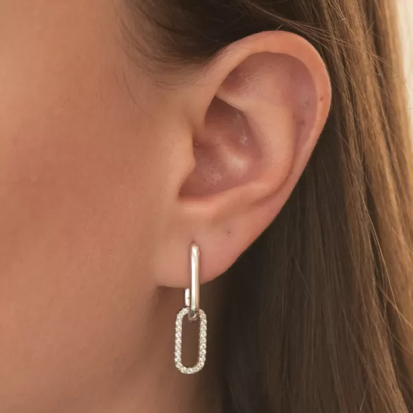 Dámské náušnice stříbro 925 zirkon PKL-2235