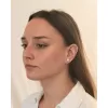 Zlacené stříbrné pecky se zirkony PKL-2265