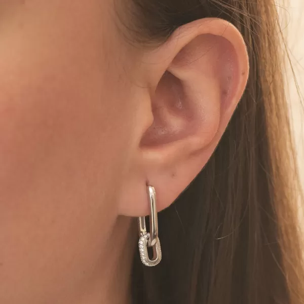 Dámské náušnice stříbro 925 zirkon PKL-2256