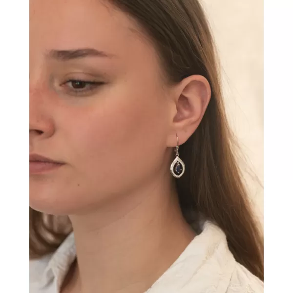 Visací náušnice stříbro 925 zirkony PKL-2255