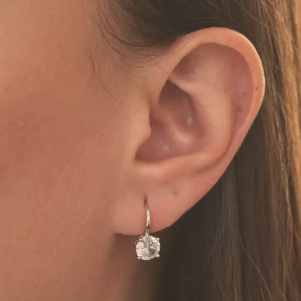 Dámské náušnice stříbro 925 zirkon PKL-2236