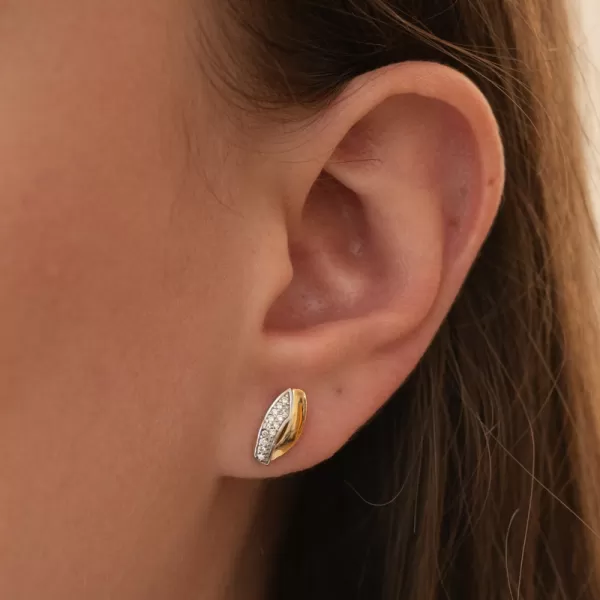 Dámské náušnice stříbro 925 zirkon PKL-2249