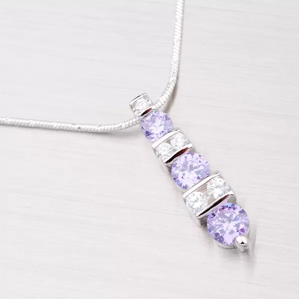 Dámský přívěsek stříbro 925 zirkon P3092