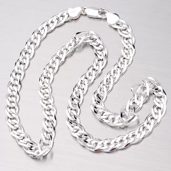 Stříbrný řetízek RMB-DPP-E-120