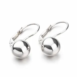 Dámské náušnice stříbro 925 kuličkou 6 mm E2102932-1132-SLX
